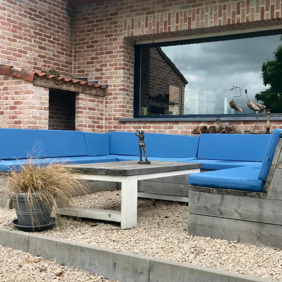 Een prachtige en luxueuze vakantiewoning dat is Hof Leskensdaele Geraardsbergen Buitenkant foto
