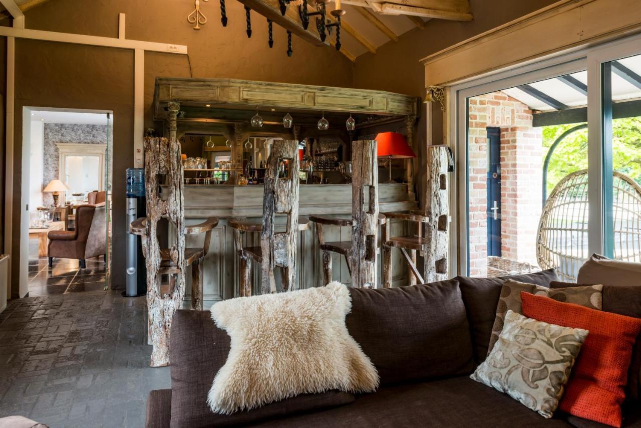 Een prachtige en luxueuze vakantiewoning dat is Hof Leskensdaele Geraardsbergen Buitenkant foto